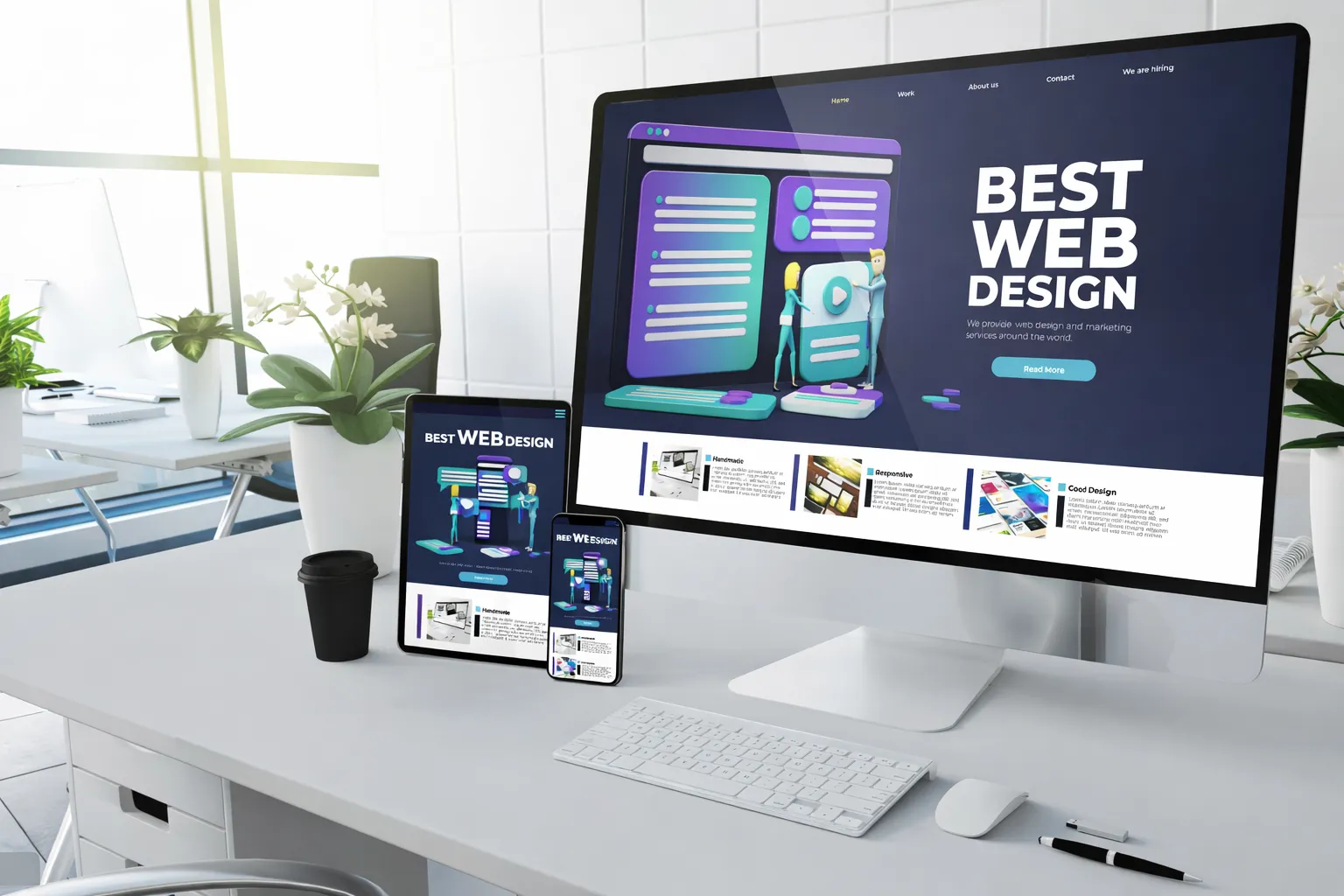 Domain management and DNS configuration interface